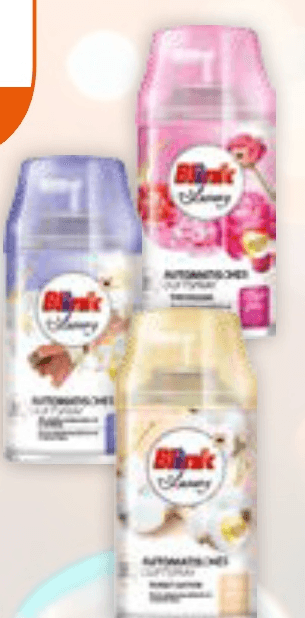 Blink osvežilci zraka v spreju 250 ml - Akcija v trgovini Mueller