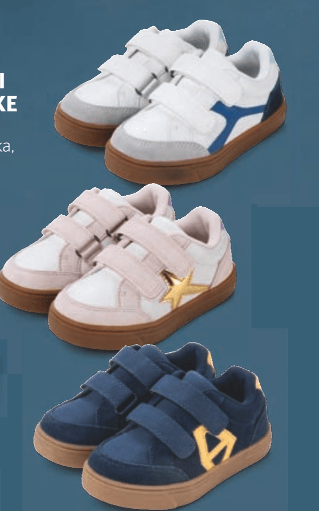 Usnjeni športni copati za malčke LILY & DAN - Akcija v trgovini Hofer