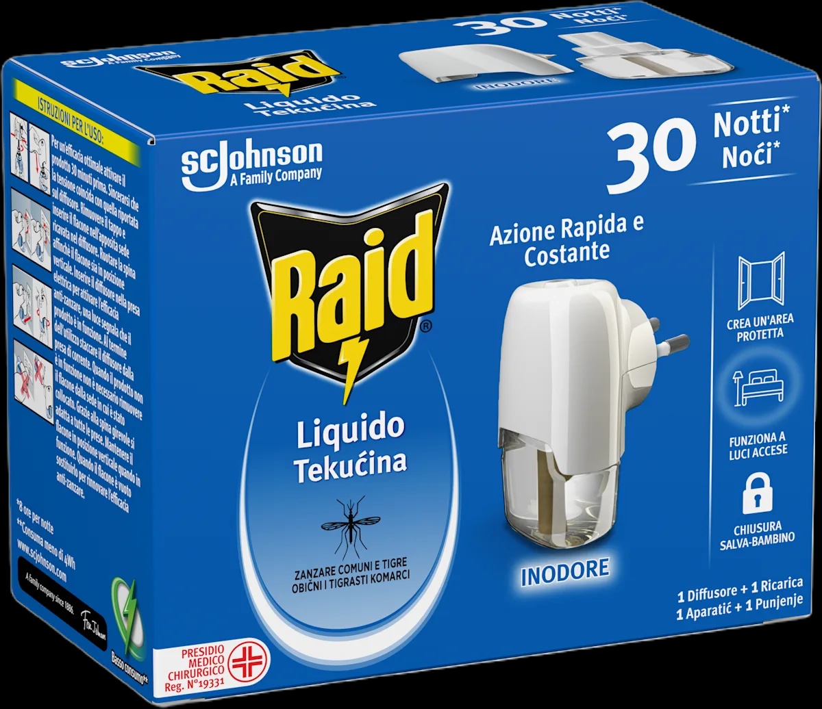 Raid Sredstva proti insektom - Akcija v trgovini Lidl