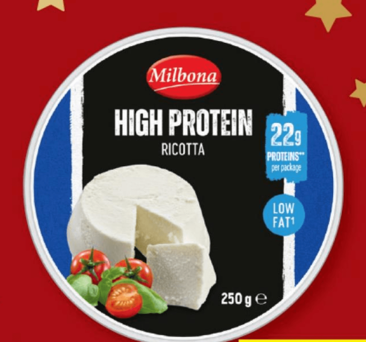 Milbona Sir „Ricotta“ 250 g - Akcija v trgovini Lidl