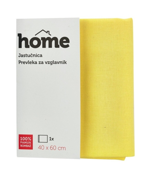 Prevleka za vzglavnik Home 40 x 60 cm - Akcija v trgovini Mercator