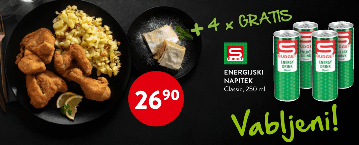 Družinsko kosilo OCERT PIŠČANEC Restavracija INTERSPAR - Akcija v trgovini Spar