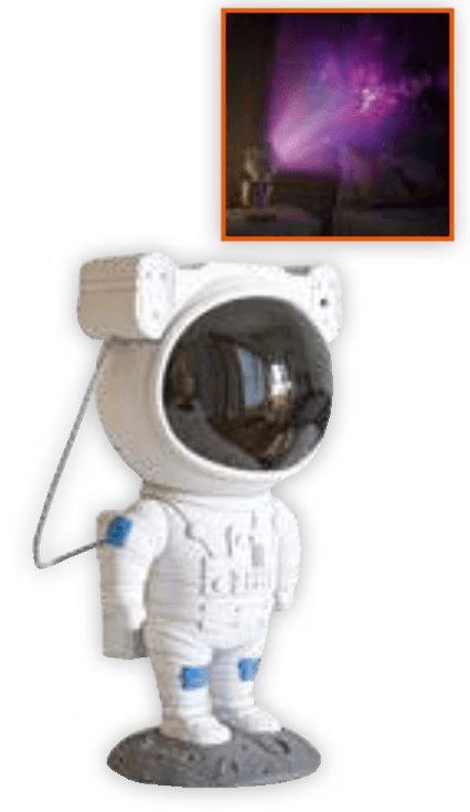 Projekcijska svetilka Astronaut - Akcija v trgovini Mueller