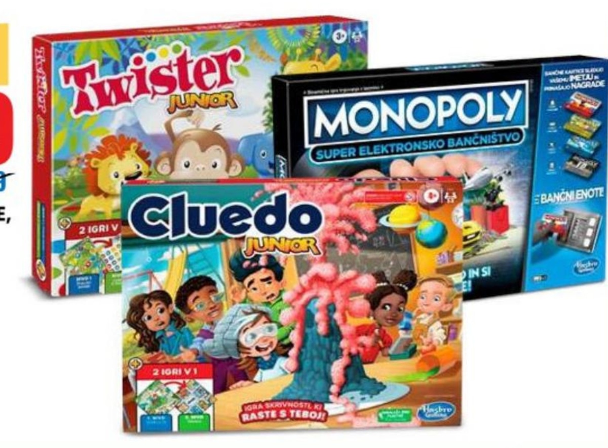 Družabne igre - Akcija v trgovini Eurospin