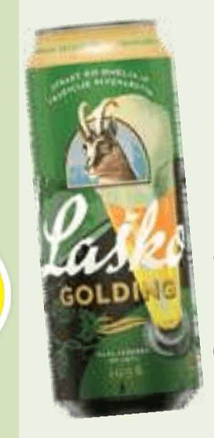 Svetlo pivo Laško Golding 0,5 l - Akcija v trgovini E.Leclerc