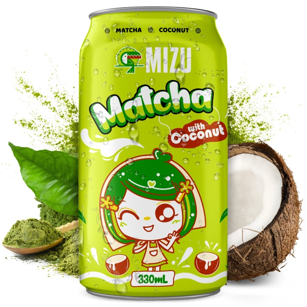 MIZU Matcha s kokosom 330 ml - Akcija v trgovini Regal Shop