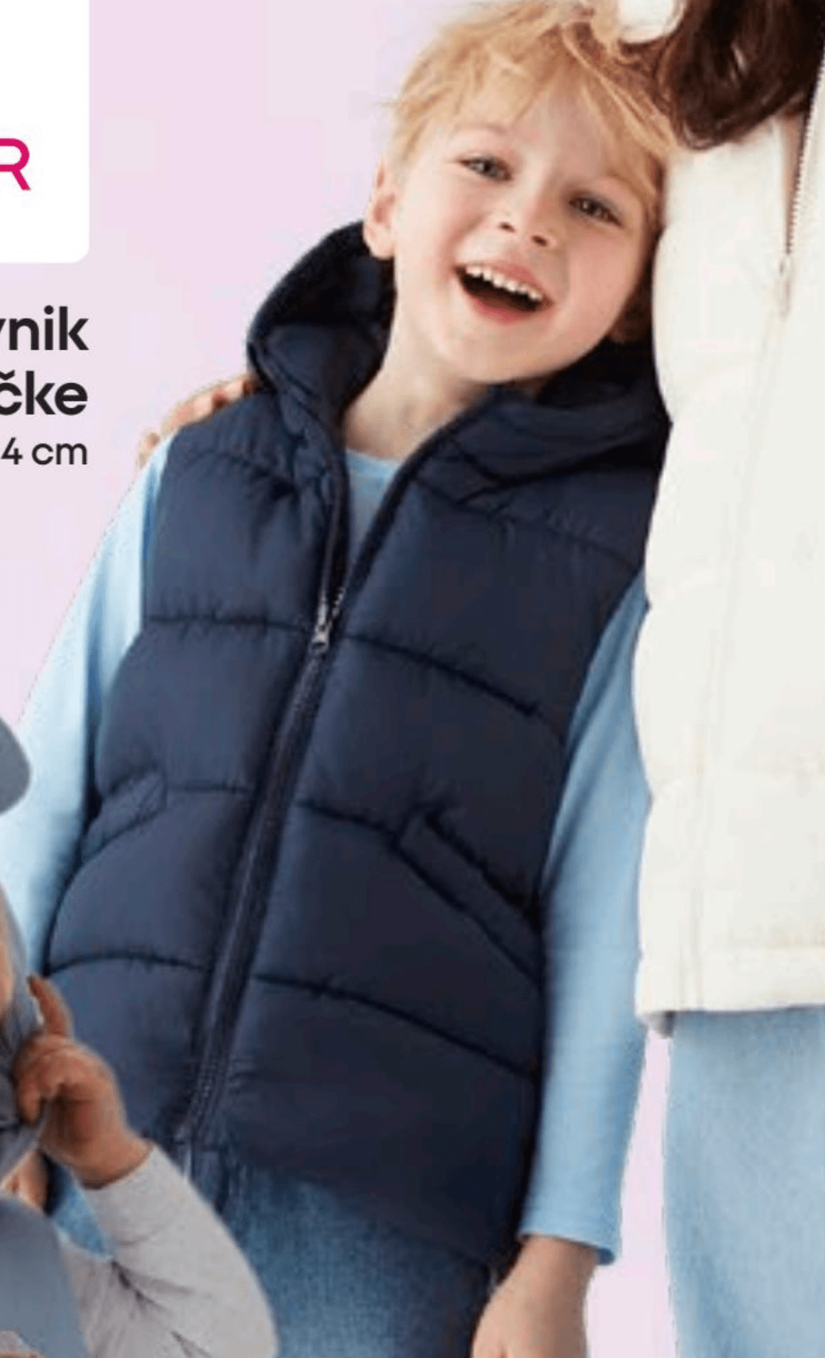 Brezrokavnik - Akcija v trgovini Pepco