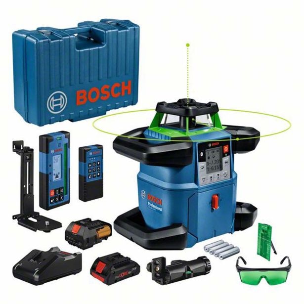 Laser rotacijski Bosch GRL 650 CHVG SET - Akcija v trgovini Jager