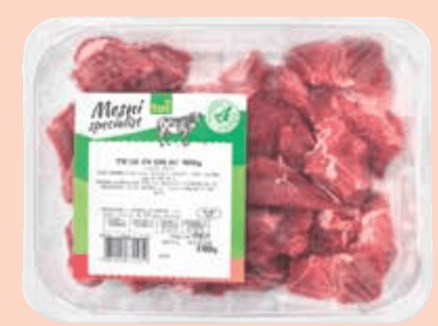 Meso za golaž 480 g Mezei specialist - Akcija v trgovini Tuš
