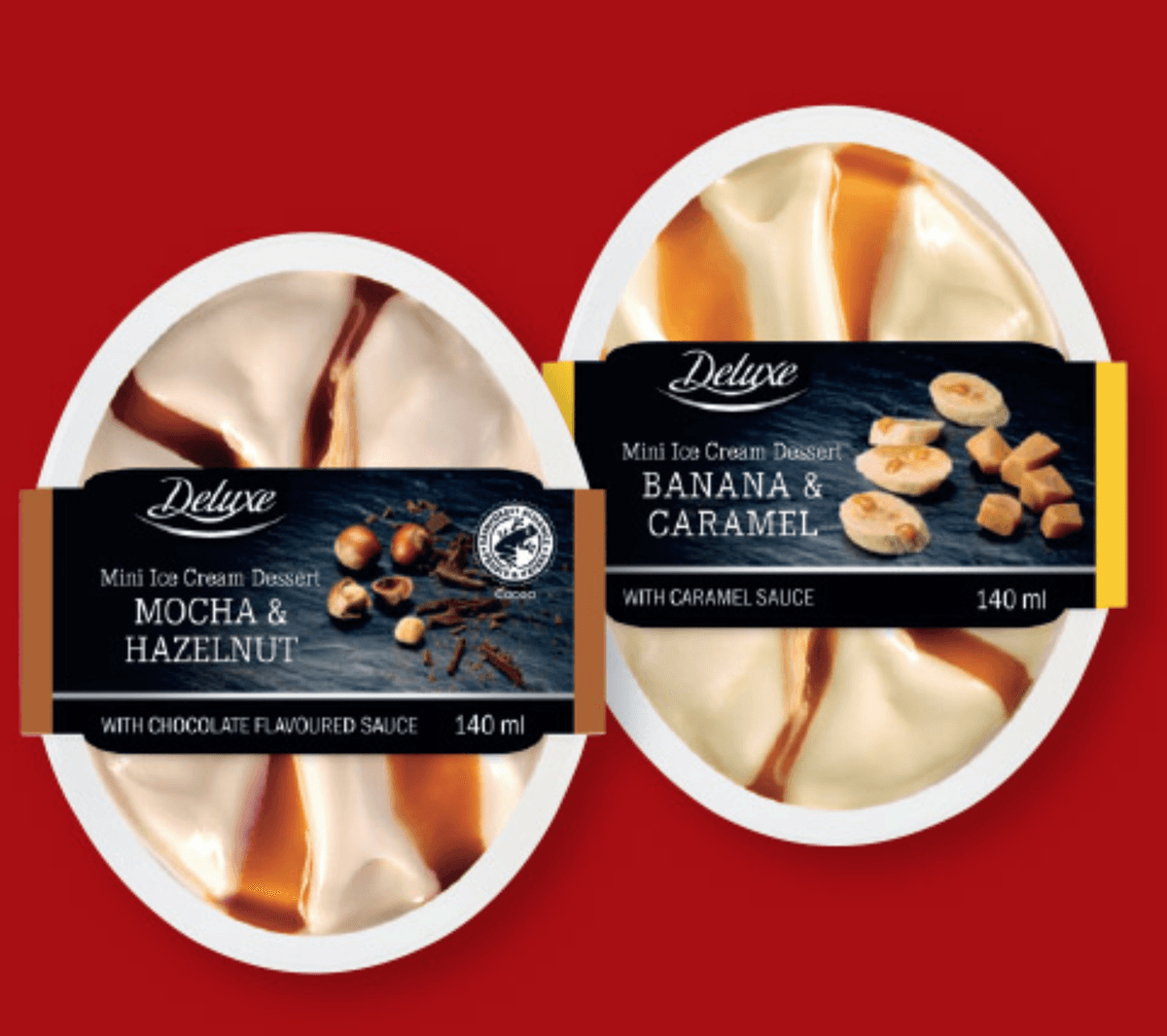 Deluxe Mini premium sladoled 140 ml - Akcija v trgovini Lidl