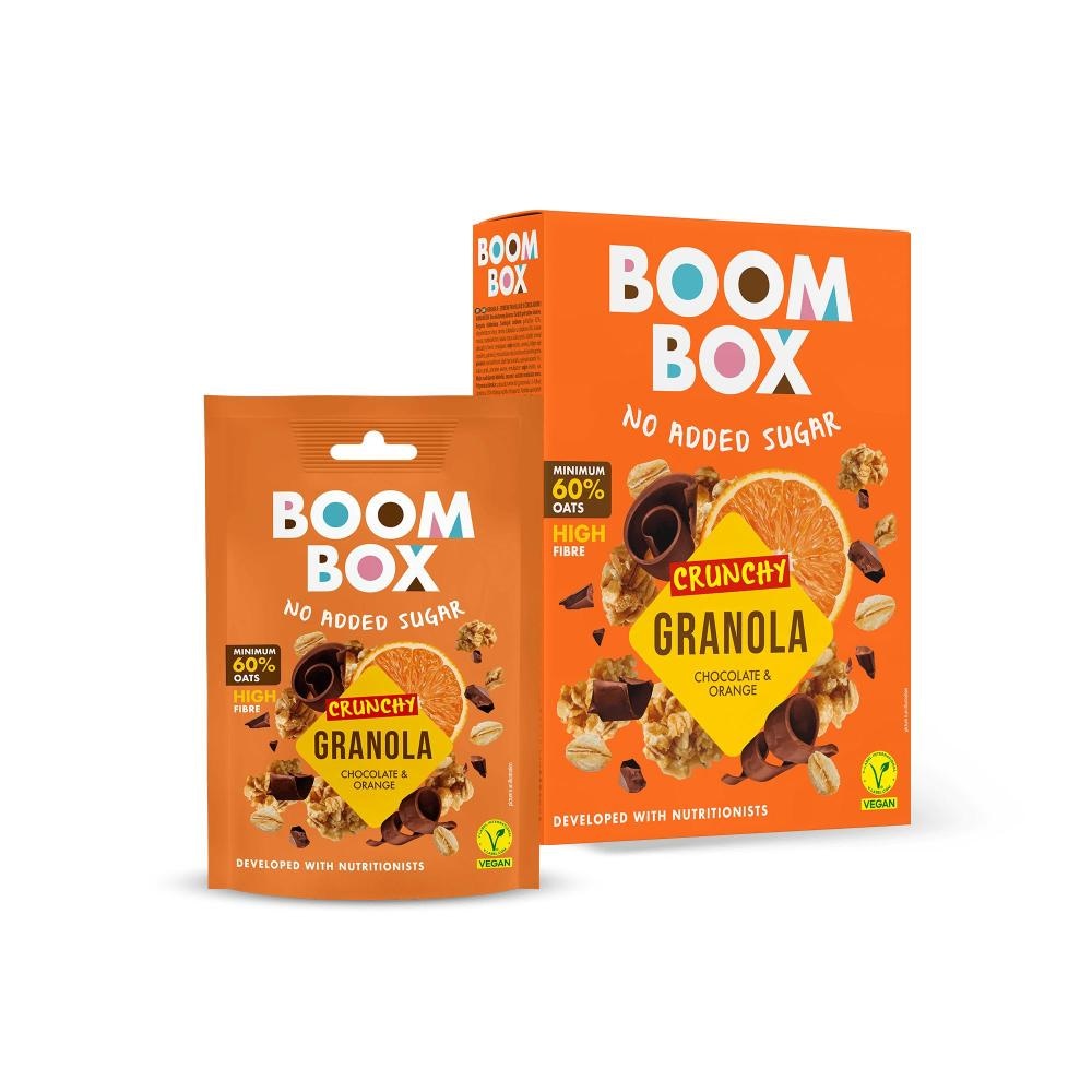 Vse ovsene granule Boom Box - Akcija v trgovini E.Leclerc