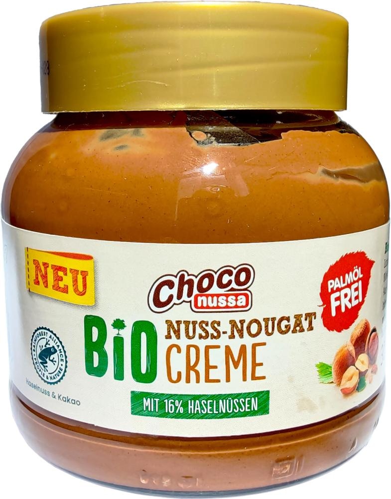 Choco Nussa Bio namaz 350 g - Akcija v trgovini Lidl
