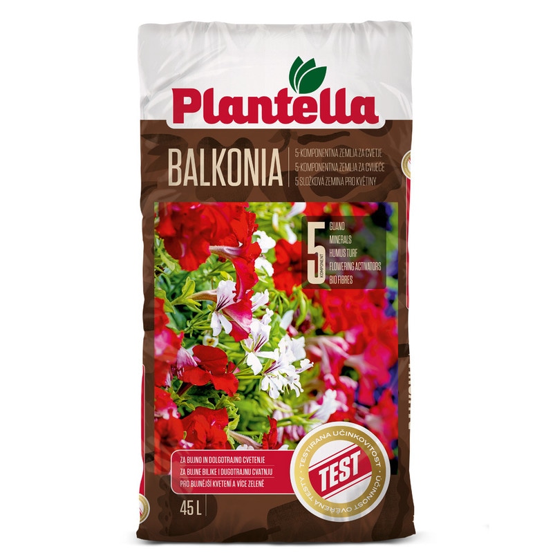 Plantella Balkonia 45 l - Akcija v trgovini E.Leclerc