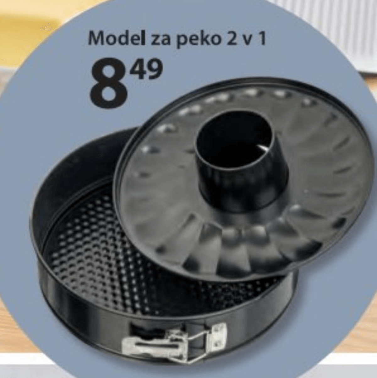 Model za peko 2 v 1 - Akcija v trgovini NKD