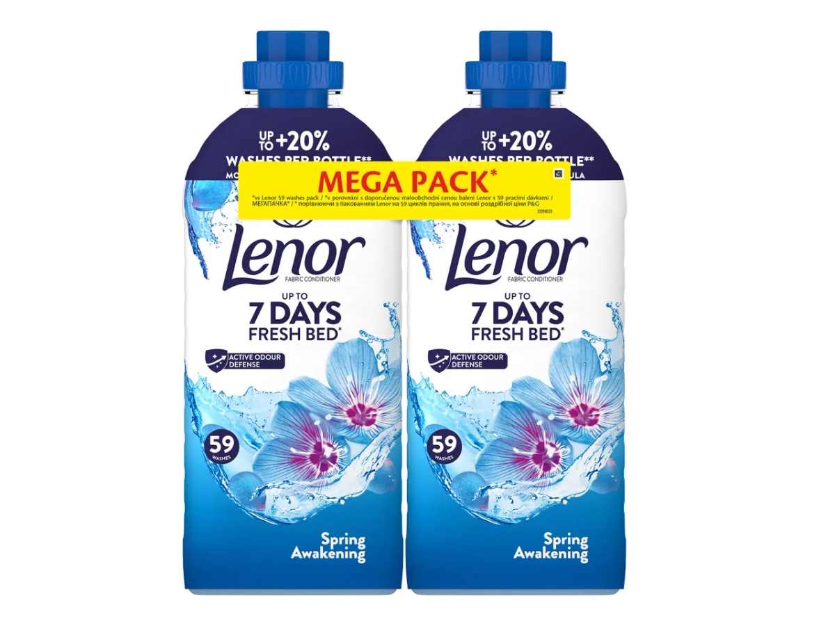 Mehčalec za perilo Lenor 2x 0,987 l, 2x 1,239 l - Akcija v trgovini E.Leclerc