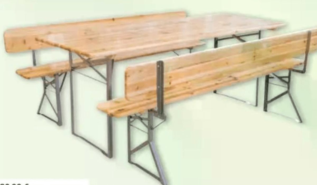 Pivska garnitura z naslonom PIA - Akcija v trgovini Pevex