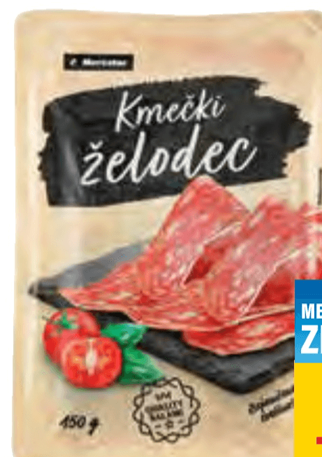 Narezek kmečki želodec Mercator 150 g - Akcija v trgovini Mercator