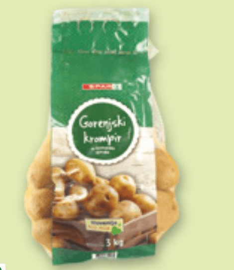 Gorenjski krompir 3 kg SPAR - Akcija v trgovini Spar