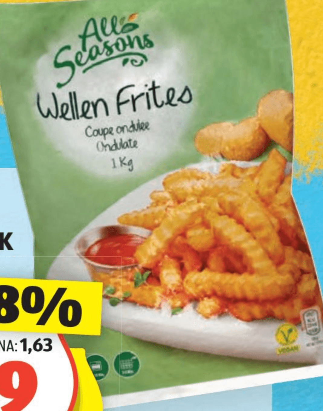 All Seasons Valovit krompirček 1 kg Akcija v trgovini Hofer
