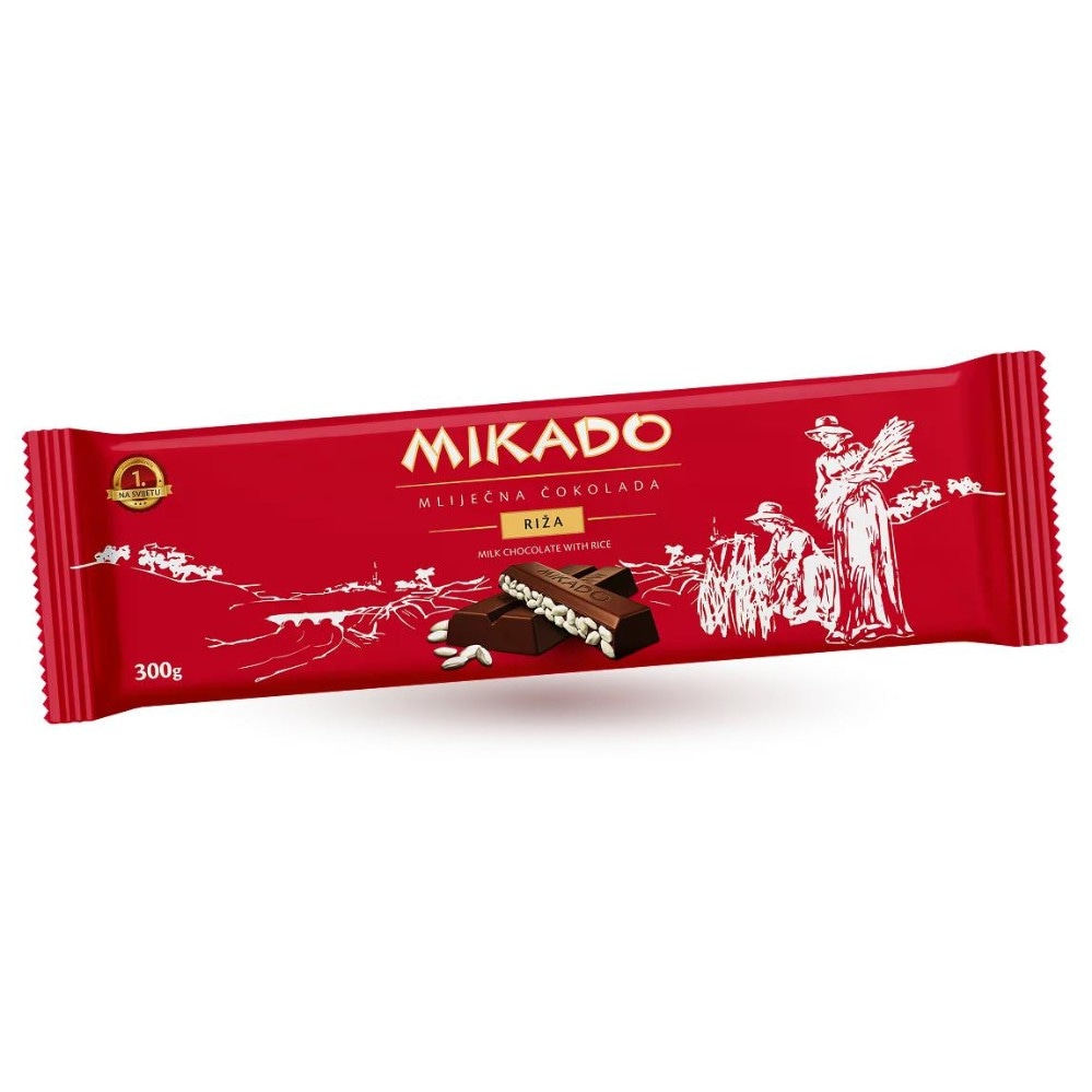 Čokolada Mikado 300 g - Akcija v trgovini Mercator