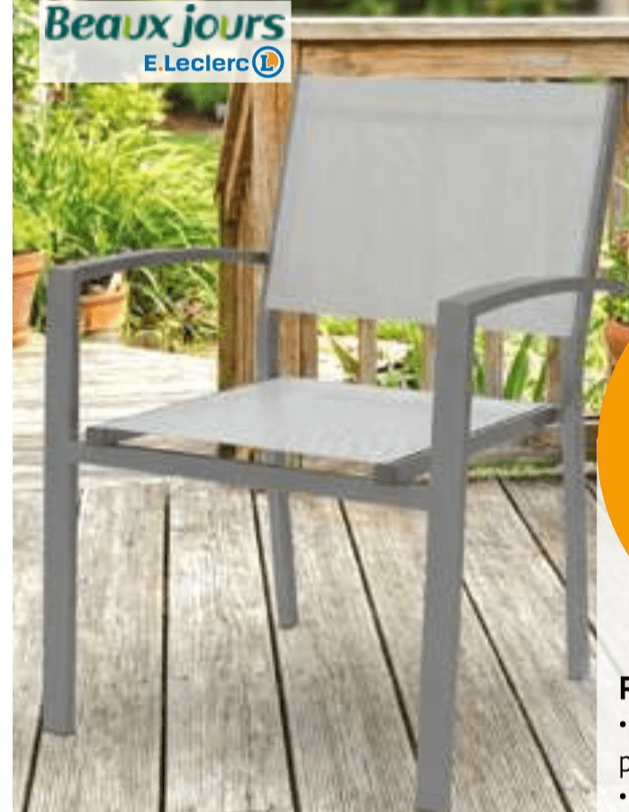 Fotelj Beaux jours - Akcija v trgovini E.Leclerc