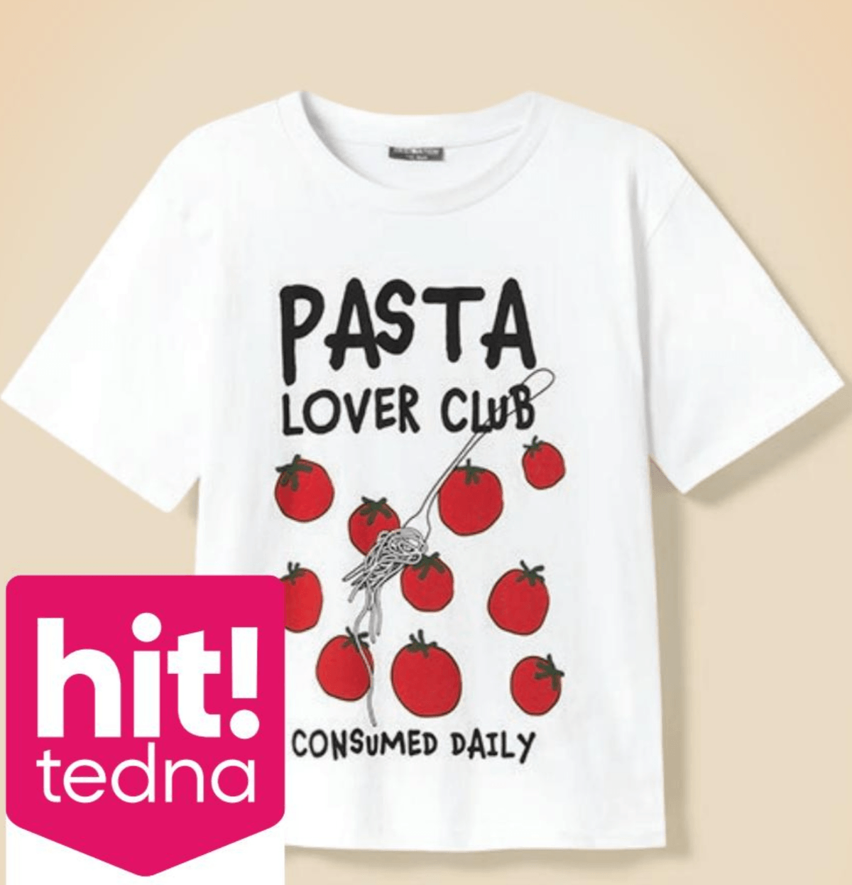 Majica za deklice Pasta Lover Club - Akcija v trgovini Pepco