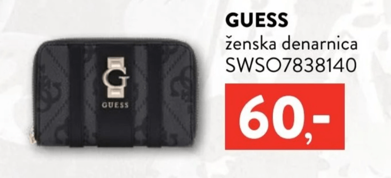 GUESS ženska denarnica - Akcija v trgovini Regal Shop