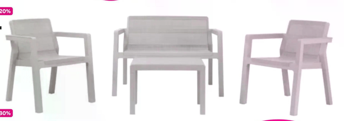 Vrtni set „ALBA" 4-delni set - Akcija v trgovini Mömax