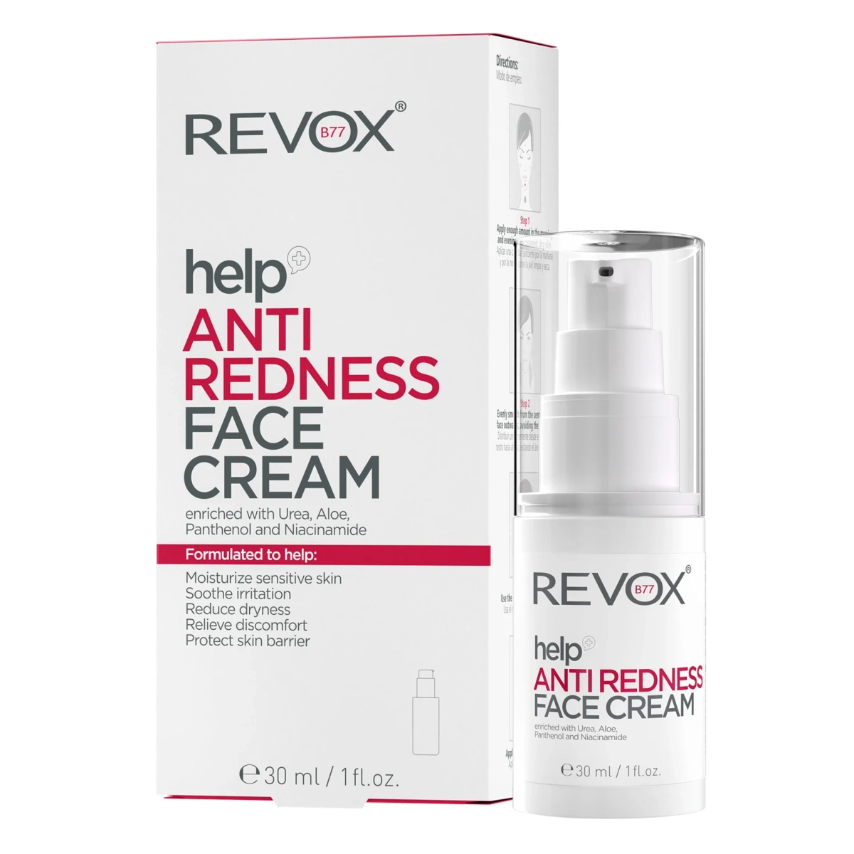 Revox Help Anti Redness Face Cream REVOX B77 - Akcija v trgovini Tuš