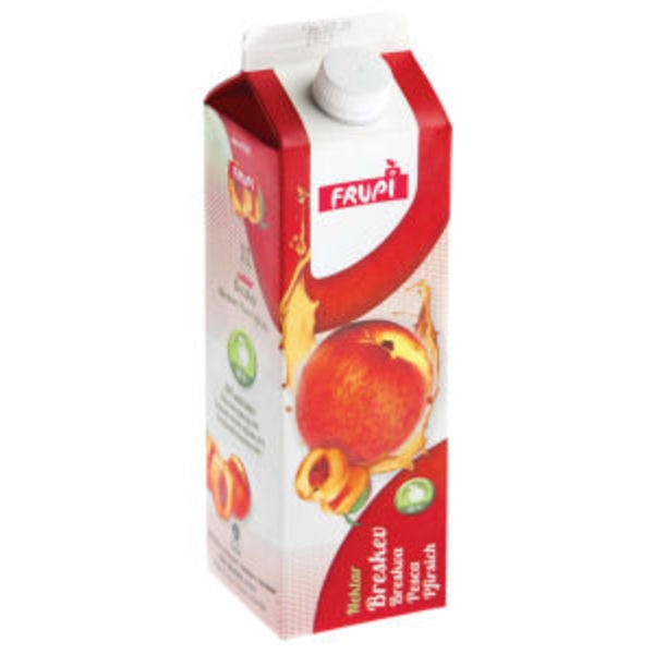 FRUPI Sadni napitek breskev 1 l - Akcija v trgovini Lidl
