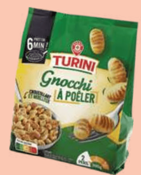 Njoki za pečenje Turini 300 g - Akcija v trgovini E.Leclerc