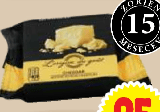 Sir Cheddar 200 g L'origine du goût - Akcija v trgovini E.Leclerc