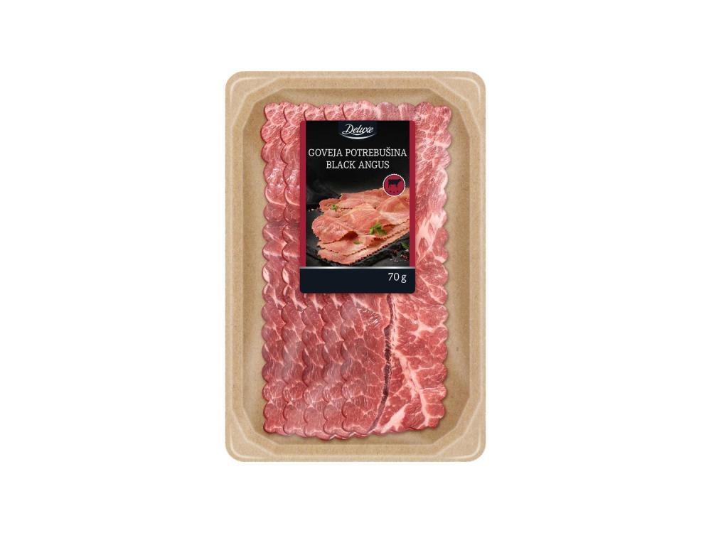 Deluxe Goveja potrebušina „Black Angus“ 70 g - Akcija v trgovini Lidl