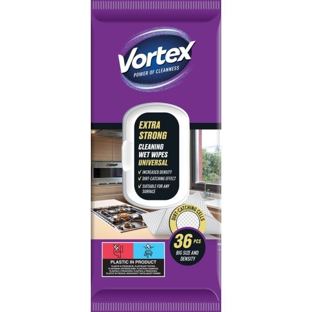 Čistilni robčki Vortex 36/1 Akcija v trgovini Tuš