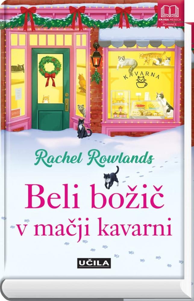 Rachel Rowlands Beli božič mačji kavarni - Akcija v trgovini Spar