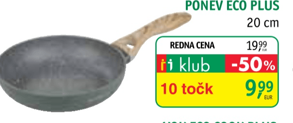Ponev Eco Plus 20 cm - Akcija v trgovini Jager