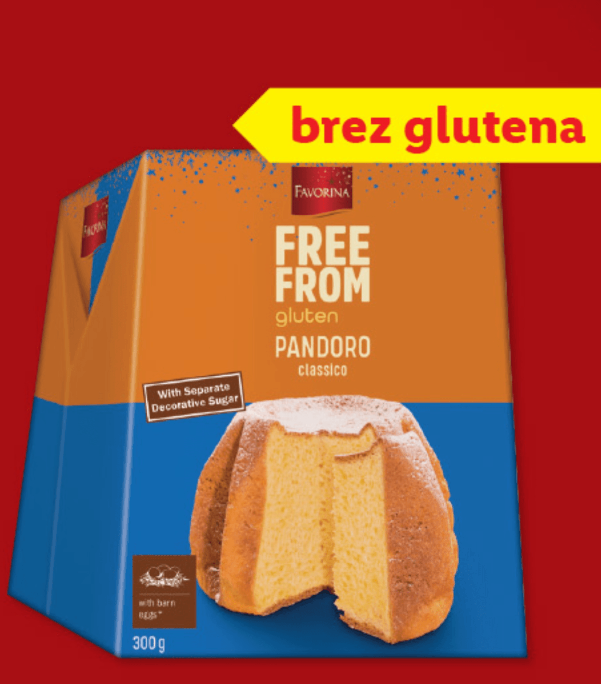 Favorina Kolač „Pandoro“ 300 g - Akcija v trgovini Lidl