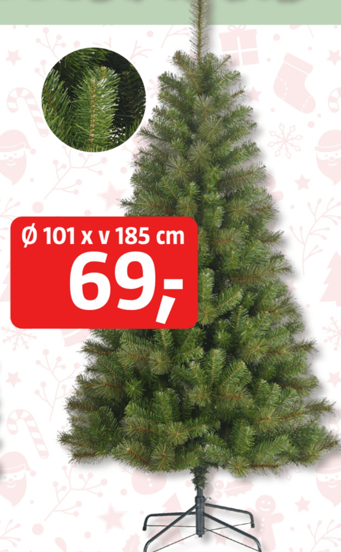 Umetno božično drevo 'Brantford' - Akcija v trgovini Bauhaus