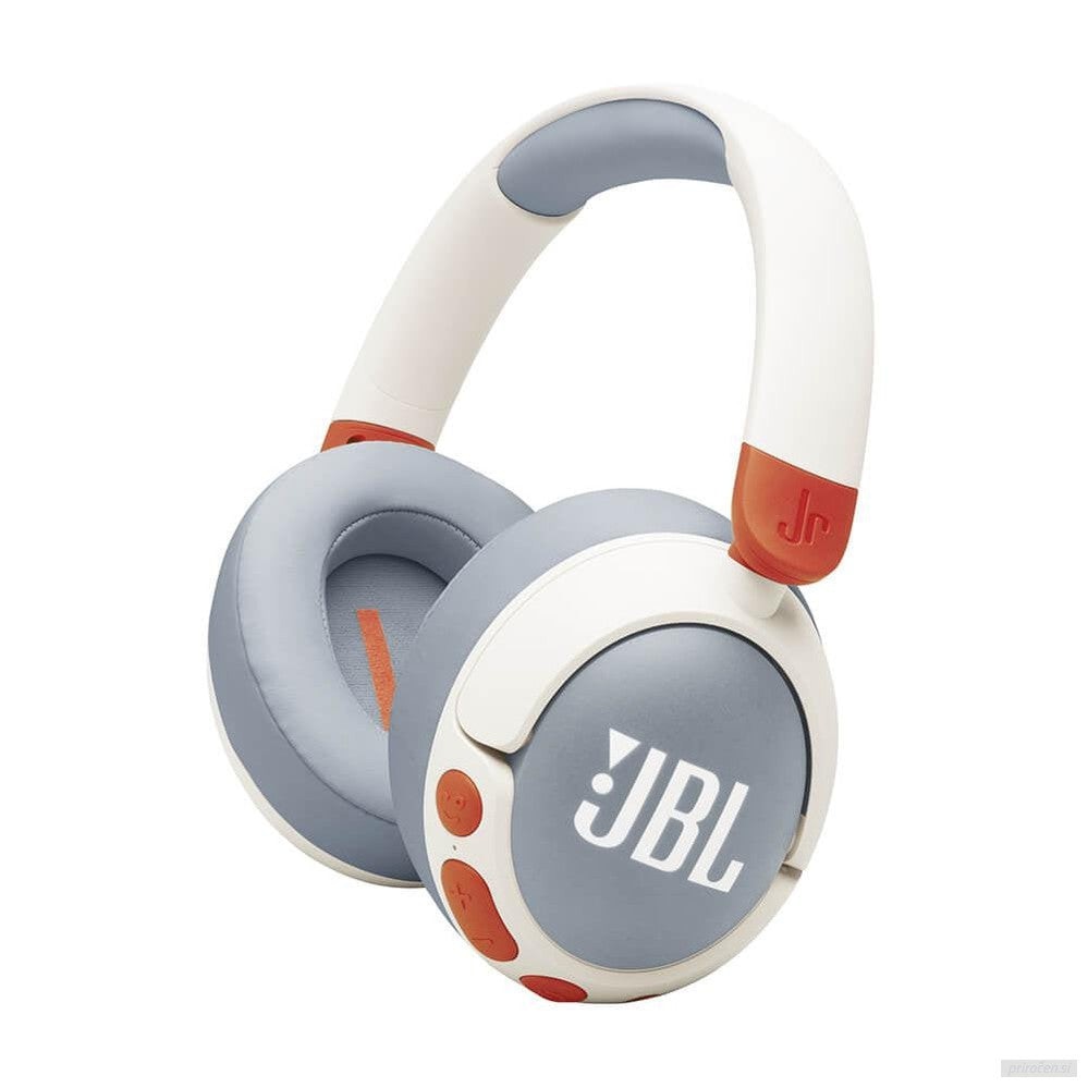 Brezžične slušalke JBL 470 NC kids bele Akcija v trgovini Pevex