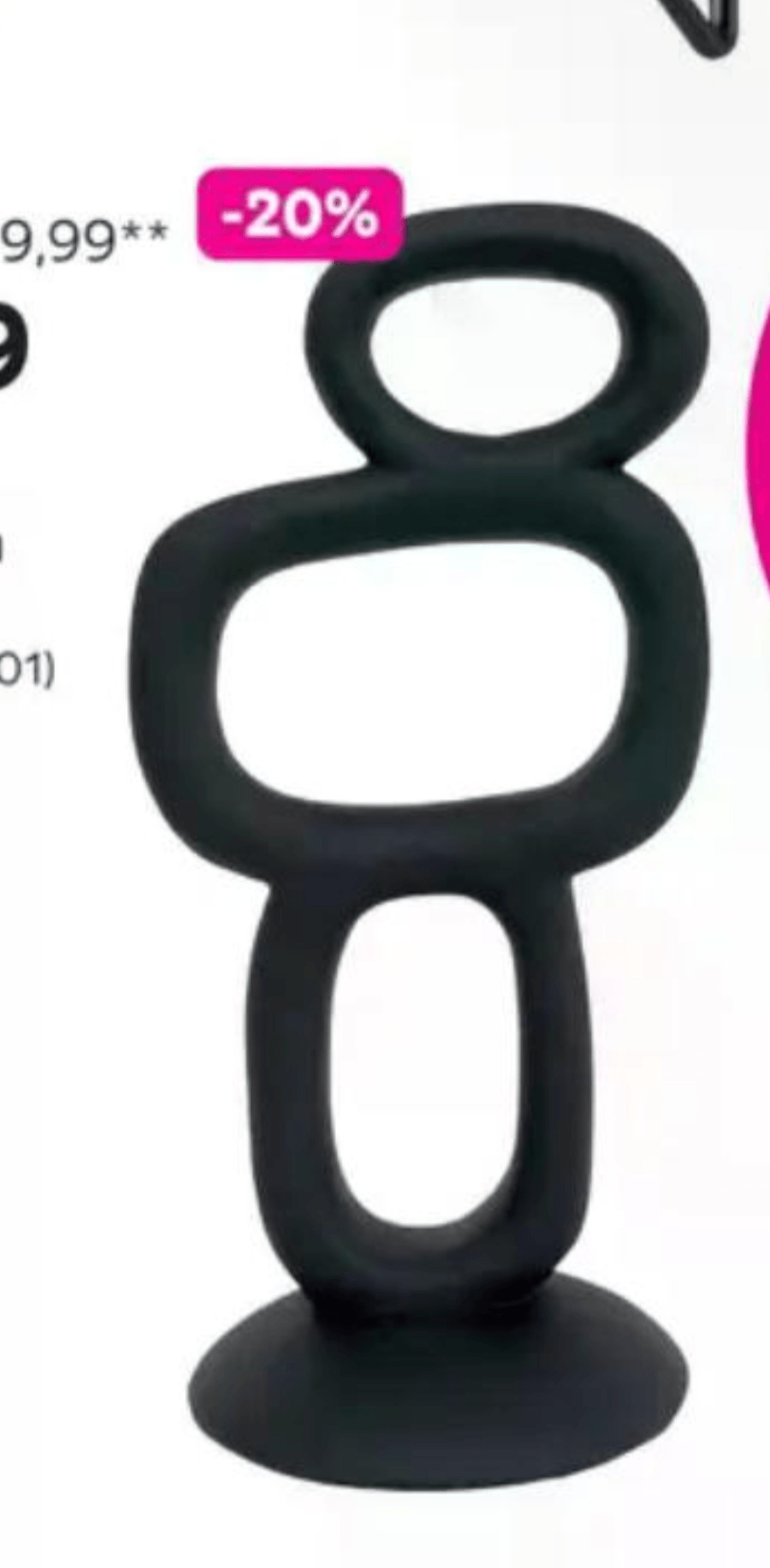 Skulptura „NELE" - Akcija v trgovini Mömax