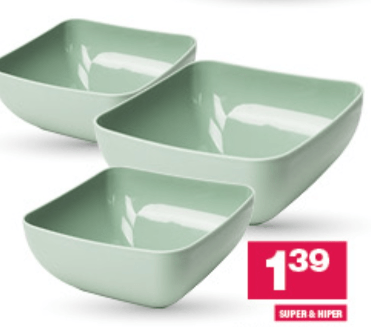 Skleda Klara 2,4 l - Akcija v trgovini Mercator