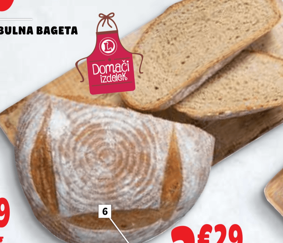 Babičin temni hlebec 800 g - Akcija v trgovini E.Leclerc