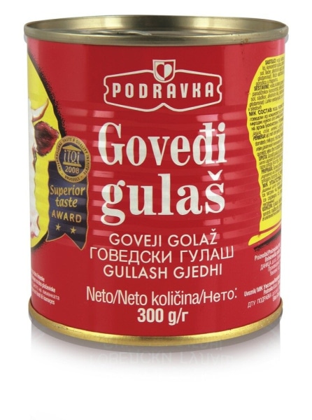 Goveji golaž Podravka 300 g - Akcija v trgovini Jager