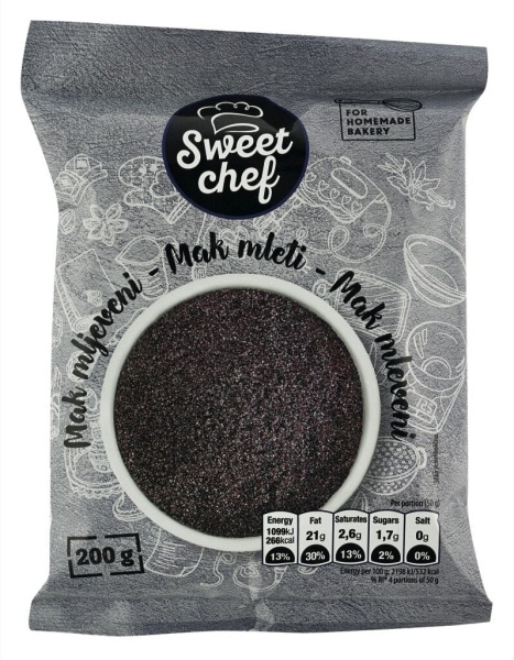 Mak Sweet Chef 200 g - Akcija v trgovini Mercator