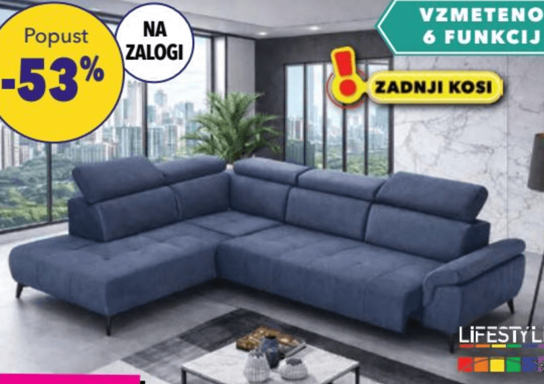Kotna TOGO L - Akcija v trgovini Harvey Norman