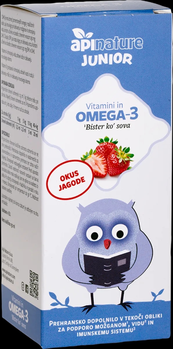 apinature Junior Omega 3 150 ml - Akcija v trgovini Dm