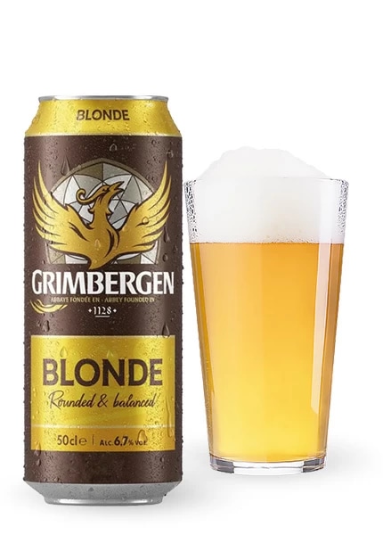 Pivo Grimbergen Blonde 0,5 l - Akcija v trgovini E.Leclerc