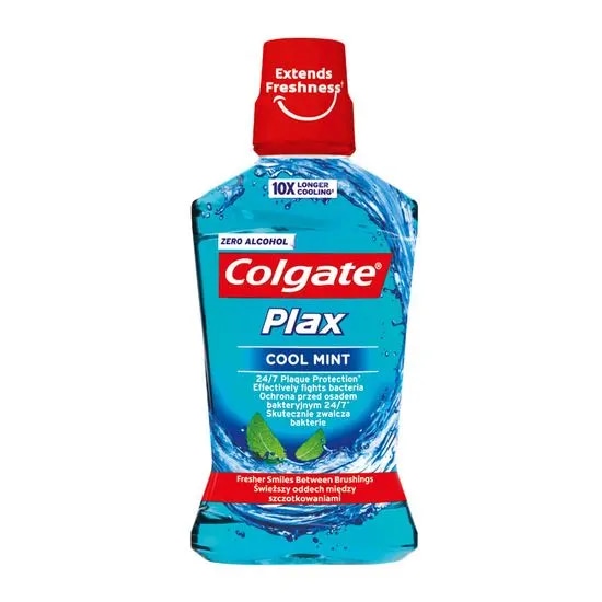 Colgate Plax Fresh & Protect Cool Mint ustna voda 500 ml Akcija v trgovini Dm