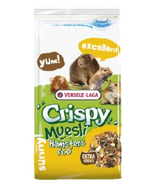 Versele-Laga Crispy Muesli Hamsters & Co. - Akcija v trgovini Mr. Pet