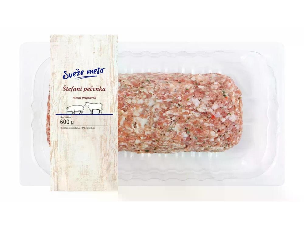 Naša mesnica Sveža štefani pečenka 600 g - Akcija v trgovini Lidl